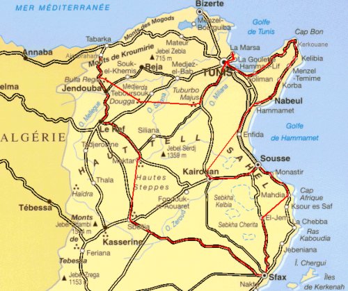 Circuit Tunisie Romaine