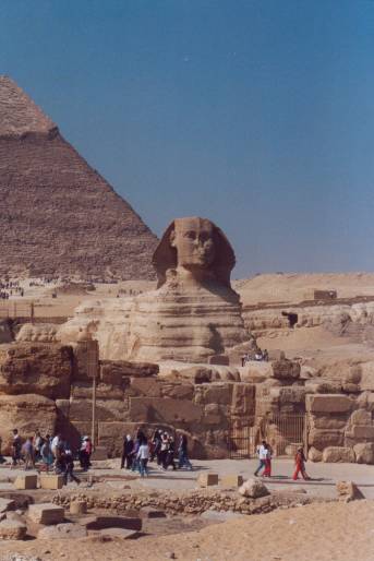 Pyramides de Guizeh. Le Sphinx