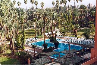 Piscine de l'hotel KENZI FARAH, Marrakech