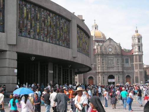 Nouvelle basilique Notre Dame de Guadalupe.