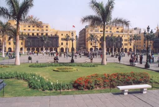 Place d'armes de Lima.