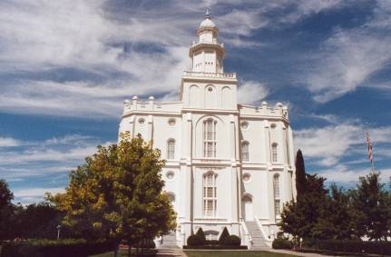 Temple des Mormons  Saint Georges.